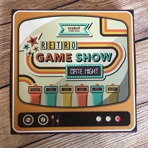 crated with love Couple Game Retro Game Show Date Night Box